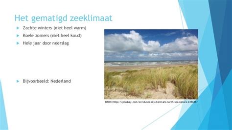 De 5 hoofdklimaten - SlideShare