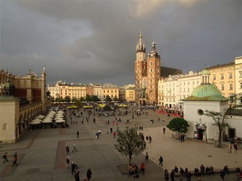 De Rynek (Grote Markt) in de Oude Stad van Krakau