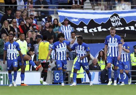 De Zerbi’s double substitution leads Brighton to 3-1 win over Bournemouth with Mitoma brace