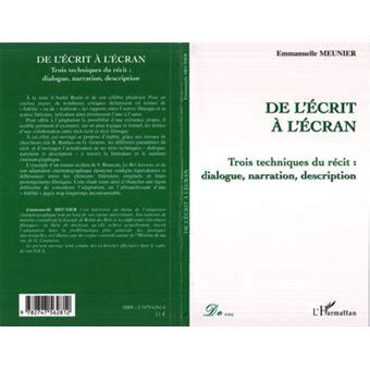 De l'ecrit a l'ecran