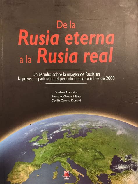 De la rusia eterna a la rusia real. - Handbook of biochemistry and molecular biology.