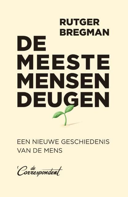 De meeste mensen deugen, Rutger Bregman 9789082942187