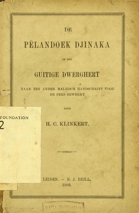 De pĕlandoek djinaka of het guitige dwerghert: naar een ander maleisch handschrift voor de pers. - Fonctions de plusieurs variables complexes ensembles analytiques.