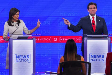 DeSantis and Haley will appear at next week’s CNN debate at the same time as Trump’s Fox town hall