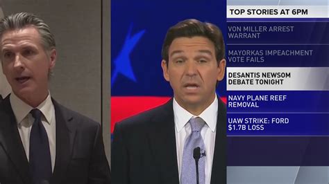 DeSantis and Newsom face off in a Fox News event featuring two governors with White House hopes