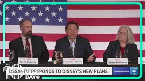 DeSantis asks that judge be disqualified from Disney's free speech lawsuit