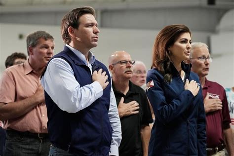 DeSantis plays up his personal side  –  and swipes at Trump  –  during campaign blitz across Iowa