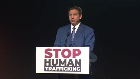 DeSantis signs four bills tackling human trafficking