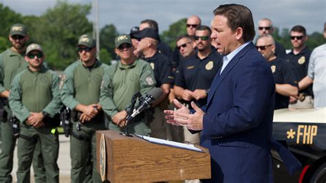 DeSantis to send thousand of enforcement officials to Texas to help secure southern border after Title 42 expires