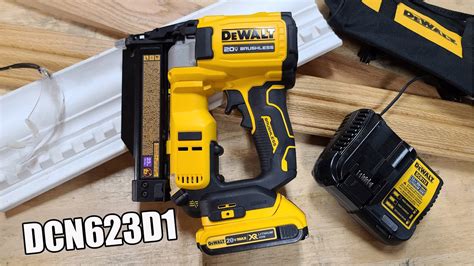 DeWalt 20V ATOMIC Cordless 23 Gauge Pin Nailer Kit w/ …