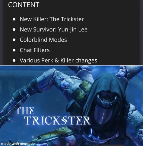 Dead By Daylight Shares Update on Chat Filter and Colorblind Modes
