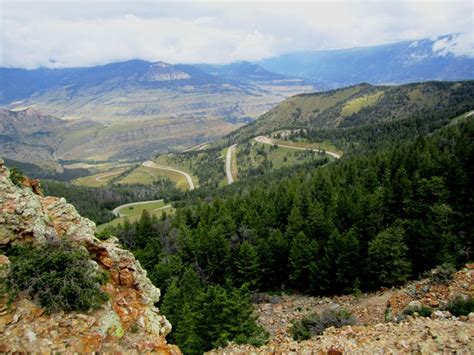 Dead Indian Pass is a scenic and historic drive in Wyoming