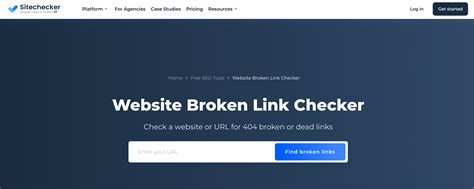 Dead Link Checker Free Broken Link Checking Tool