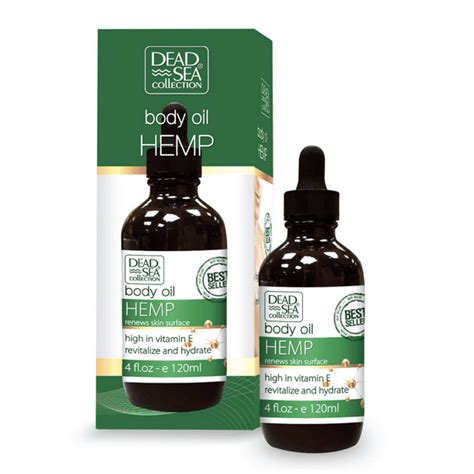 Dead Sea Hemp & Collagen Body Oil, 4 Oz. Big Lots