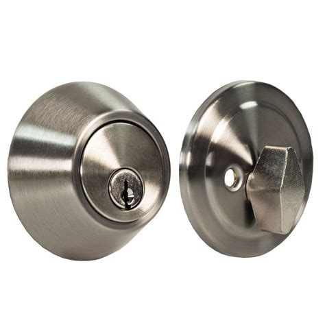 Apr 21, 2023 · The Schlage B60N 619 Single Cylinder Deadbolt is our top choice. When it comes to protecting your home, having a deadbolt is one of the most important steps you can take. While no deadbolt is fail-safe, a good one makes it much more difficult for potential burglars to enter your home. Whether the deadbolt is the only security system for your ... . 