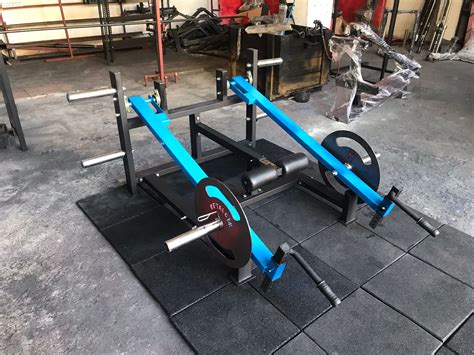 Deadlift machine. The Squat and deadlift machine gives you the same opportunity to perform squats and deadlift exercises as you would without a machine. The difference is that... 