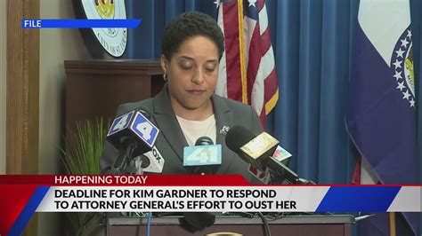 Deadline for Kim Gardner to respond to ousting effort today