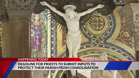 Deadline for priests to submit inputs protecting parishes from consolidation today