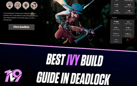 Deadlock Best Ivy Build Guide 1v9