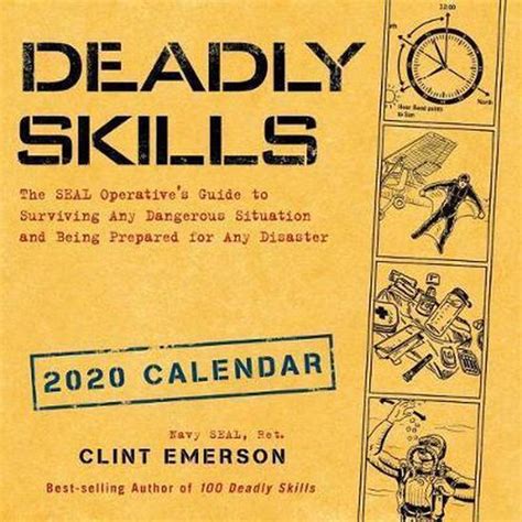 Read Online Deadly Skills 2020 Wall Calendar By Clint Emerson