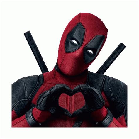 Deadpool Heart GIF - Deadpool Heart Love - Discover & Share …