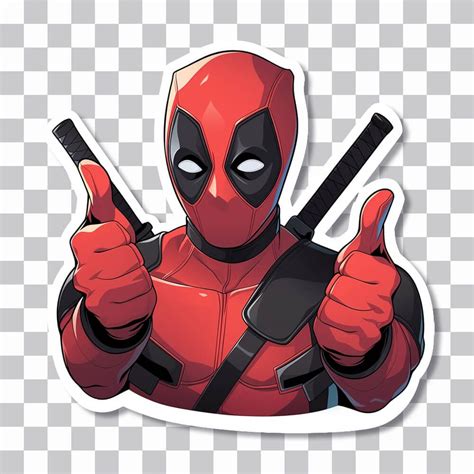 Deadpool Sticker. 