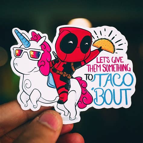 Deadpool Taco - Etsy