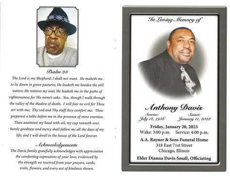 Deady funeral home obituaries.  View The Obituary For Anthony L.  View The...