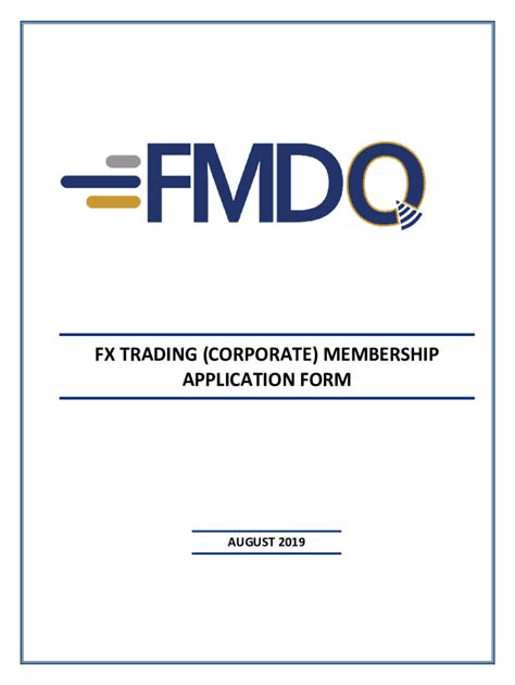 Dealing Member FMDQ Exchange