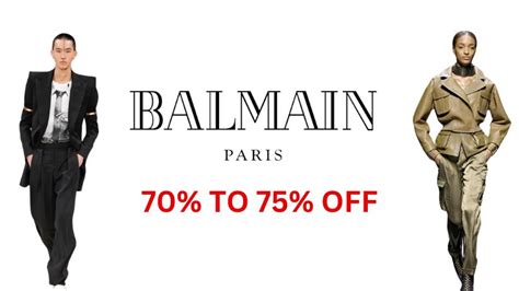 Deals: Balmain