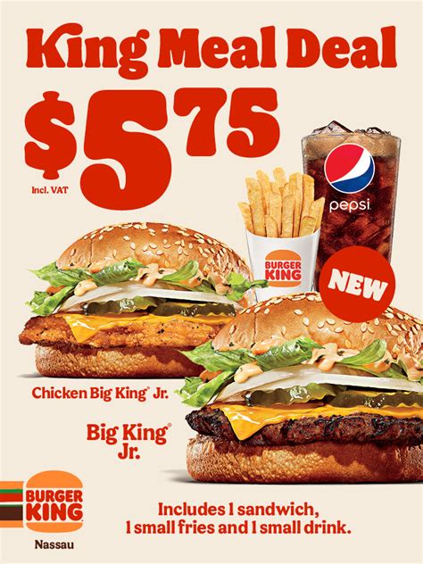 Deals at burger king. Get a £7.99 Whopper meal for about £4. Using the click and collect deal above, you can get a Whopper meal from about £4 (normally £7.99) by just paying for regular fries (£2.29) and a bottle of water (£1.69). This comes to £3.98 and takes you over the £3 threshold to get the burger for free. If you're really committed to MoneySaving (we ... 