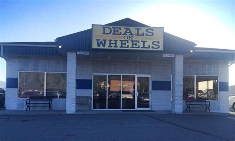 Read 184 customer reviews of Deal's On Wheels, one of the best Used Car Dealers businesses at 2055 Main St, Logan, UT 84341 United States. Find reviews, ratings, directions, business hours, and book appointments online.