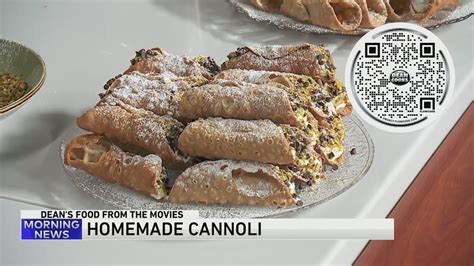 Dean shares his recipe for cannolis — in honor of 'The Godfather' and The Oscars