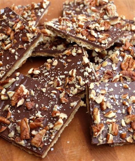 Dean shares his recipe for chocolate toffee matzo crack