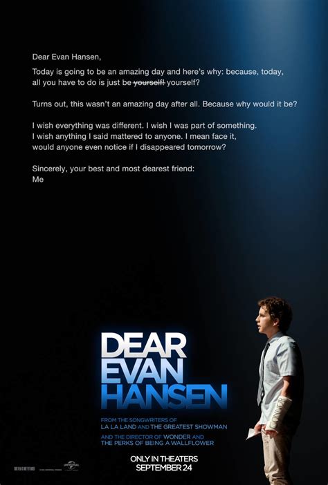 Dear Evan Hansen Best Quotes » Whisky + Sunshine