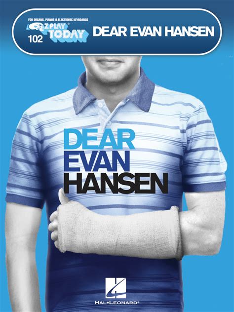 Dear Evan Hansen E Z Play Today 102