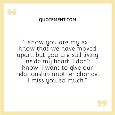 Dear Ex I Miss You Quotes