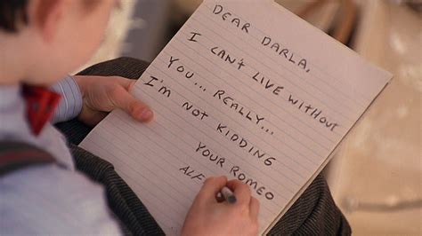 Dear Darla, I hate your stinking guts. You make me vomit. You're sc... › Search The Best education at www.moviequotes.com 5 days ago Web delivering Alfalfa's letter to Darla Ross Bagley - Buckwheat Rate Edit Quote details Media Movie ( The Little Rascals ) Published on 7/14/18 at 11:17 AM Average rating Votes:9 … › 3/3 (9). 