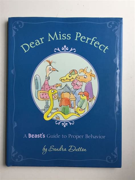Dear miss perfect a beastaposs guide to proper behavior. - Pediatric neonatal dosage handbook pediatric dosage.