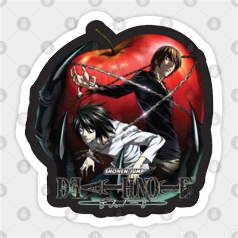 Death Note Stickers TeePublic