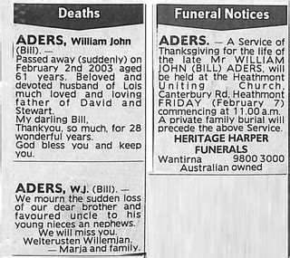 Death and funeral notices adelaide.  Funeral Notices Archive from The Ade...
