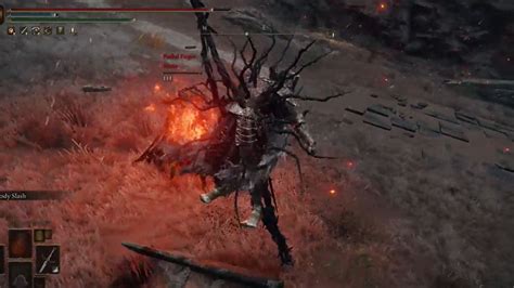 Elden Ring Giant Crab Notes & Tips. This enemy has the same moveset from its appearance in Dark Souls 3. They can no longer burrow underground and are much easier to fight, especially on horseback. Their breath attack can have varying effects, from a mist that builds Sleep, to a breath that can build up Death Blight..