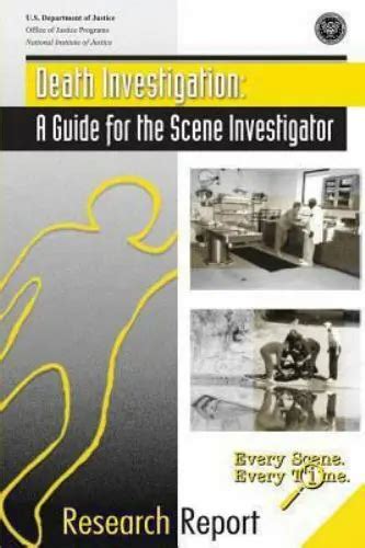 Death investigation a guide for the scene investigator. - Schweizerisches jahrbuch fur kirchenrecht. band 7 (2002)/annuaire suisse de droit ecclesial..