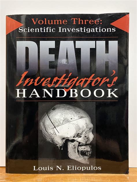 Death investigators handbook vol 3 scientific investigations. - Bing 54 ultralight aircraft engine carburetor service manual.