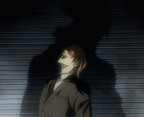 Death note light yagami evil laugh.  10000+ high-quality GIFs and other animat...