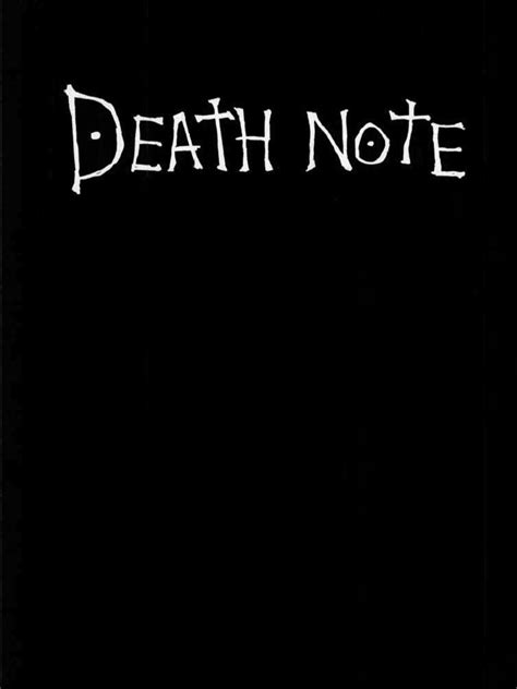 Death note pdf