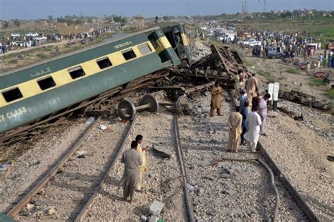 Death toll from train derailment in Pakistan rises to 30 with 90 others injured, officials say