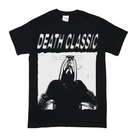 Death- Classic Logo T Shirt (White on Black) - amazon.com