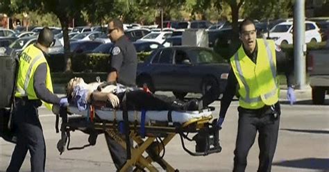 A couple have been killed in a police gun battle hours after they took part in a mass shooting that left at least 14 people dead and 17 wounded in San Bernardino, California.. 