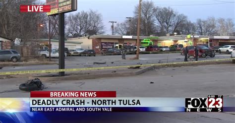 Deaths in tulsa this week.  According to a preliminary crash report, two 1...